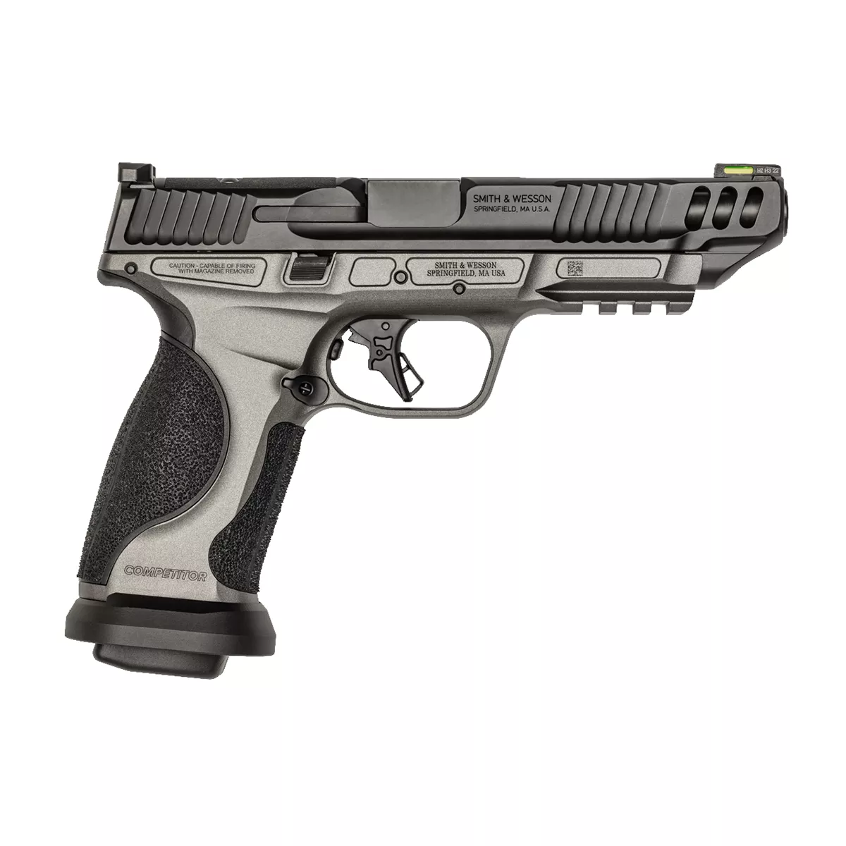 Smith & Wesson Performance Center M&P 9 M2.0 Competitor 9mm Pistol, 5" 17+1 Two-Toned
