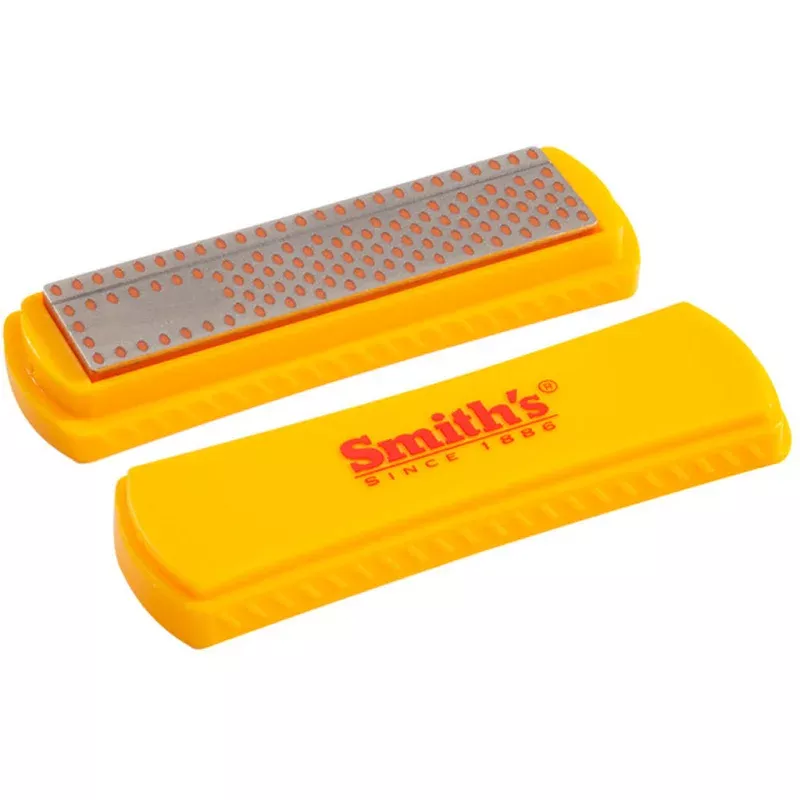 Smiths Diamond Sharpening Stone 4 w/Cover