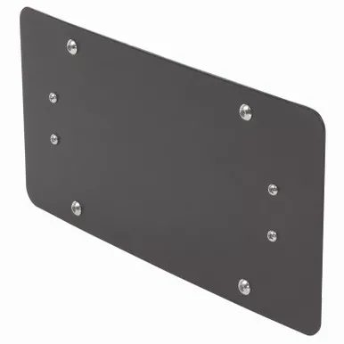 SMITTYBILT 4-Way Roller Fairlead Mounted License Plate Bracket (4432)