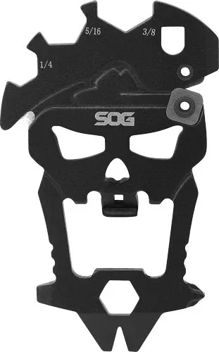 Sog Macv Tool Hardcased Black – Keychain Tool W/12 Components