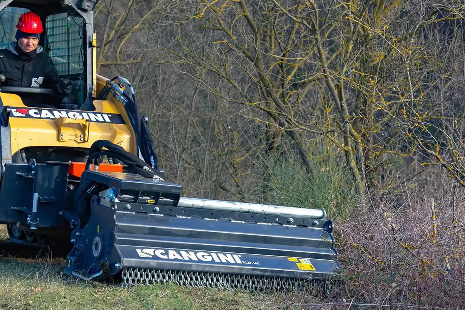 Solesbee’s Mulcher | Model TC1F-120 | Rotor Width 47.25″ | 26-40 GPM | For Skid Steers