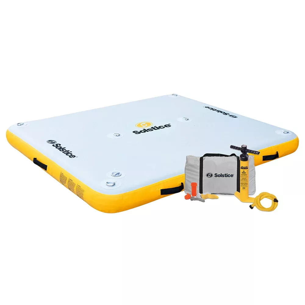 Solstice Watersports 6′ x 5′ Inflatable Dock