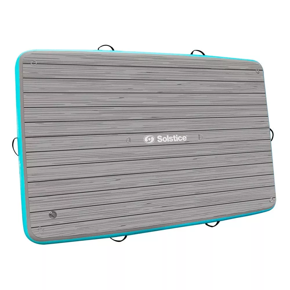 Solstice Watersports 8′ x 5′ Luxe Dock w/Traction Pad & Ladder
