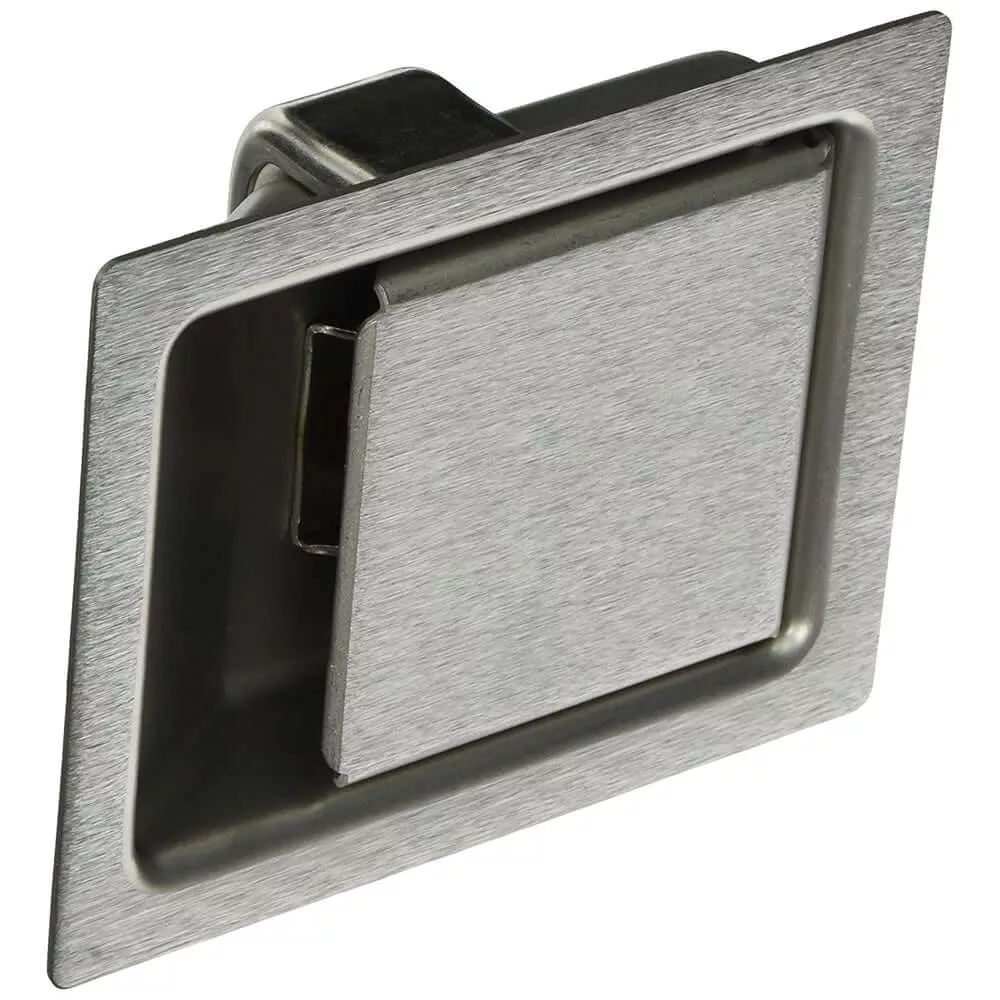 Southco Large Push-to-Close Paddle Latch - Stainless Steel - Non-Locking - 64-10-301-50