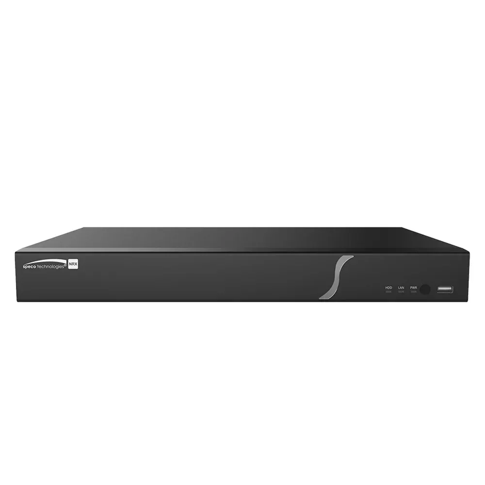 Speco 8-Channel Facial Recognition Recorder w/Smart Analytics – 2TB [N8NRX2TB]
