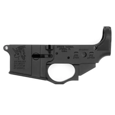Spikes Tactical Snowflake Stripped Lower Matte Black