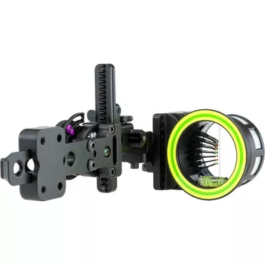 Spot Hogg BDT7LH19 Boonie Dovetail Sight, 7 Pin, 019, Black, Left Hand