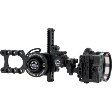 Spot Hogg BHM5RH10 Boonie Hard Mount Sight, 5 Pin, 010, Black, Right Hand