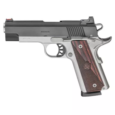 Springfield 1911 PX9124L Ronin EMP 9mm, 4" Barrel, FO Front, SS/Black, 10rd