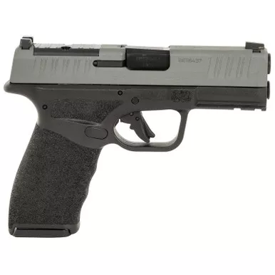 Springfield Armory HCP9379BP0SP Hellcat Pro OSP 9mm Luger 15+1 3.70" Melonite Barrel, Black Polymer Frame w/Picatinny Acc. Rail, Optic Ready Platinum Gray Slide