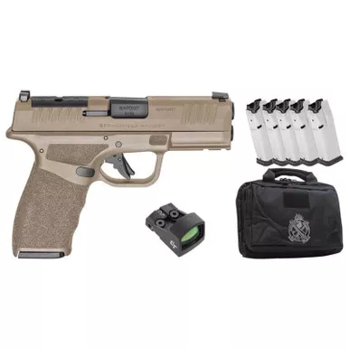 Springfield Armory Hellcat Pro OSP Gear Up '25 FDE 9mm 3.7" Barrel 17 Rounds