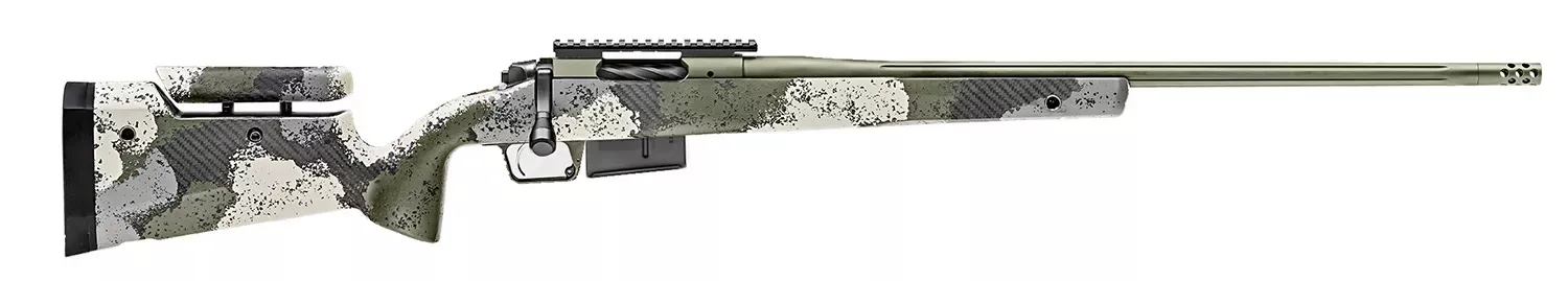 Springfield Armory Model 2020 WayPoint 6.5 PRC Rifle 24″ Evergreen Camo BAW92465PRCG