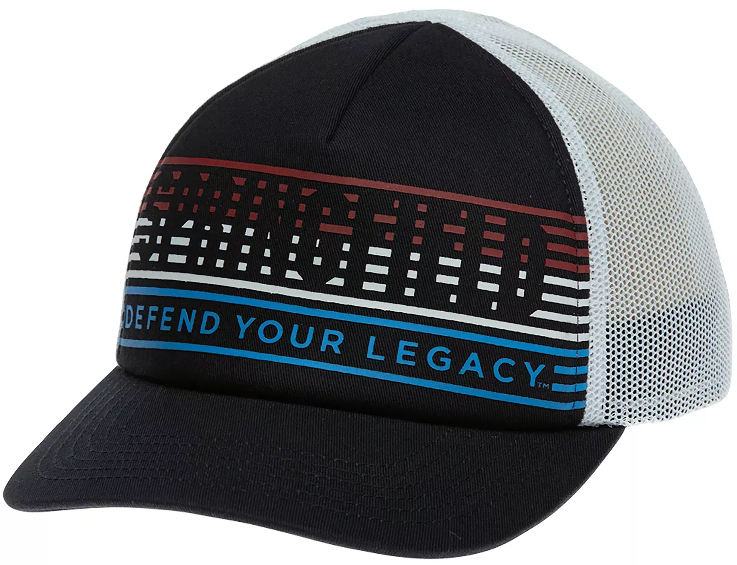 Springfield Armory Retro 80’s/90’s Trucker Hat Navy/White Adjustable Snapback OSFA Structured