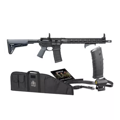 Springfield Armory Saint Victor Gray Gear Up 5.56 Package 16.0" Vortex Crossfire