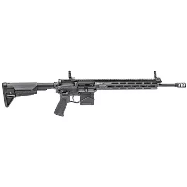 Springfield Armory STE916556BLC SAINT Edge 5.56x45mm NATO 10+1 16" Black Melonite Barrel Black Hard Coat Anodized Rec Black Adjustable Bravo Mod 0 SopMod Stock Black Bravo Mod 2 Grip Right Hand