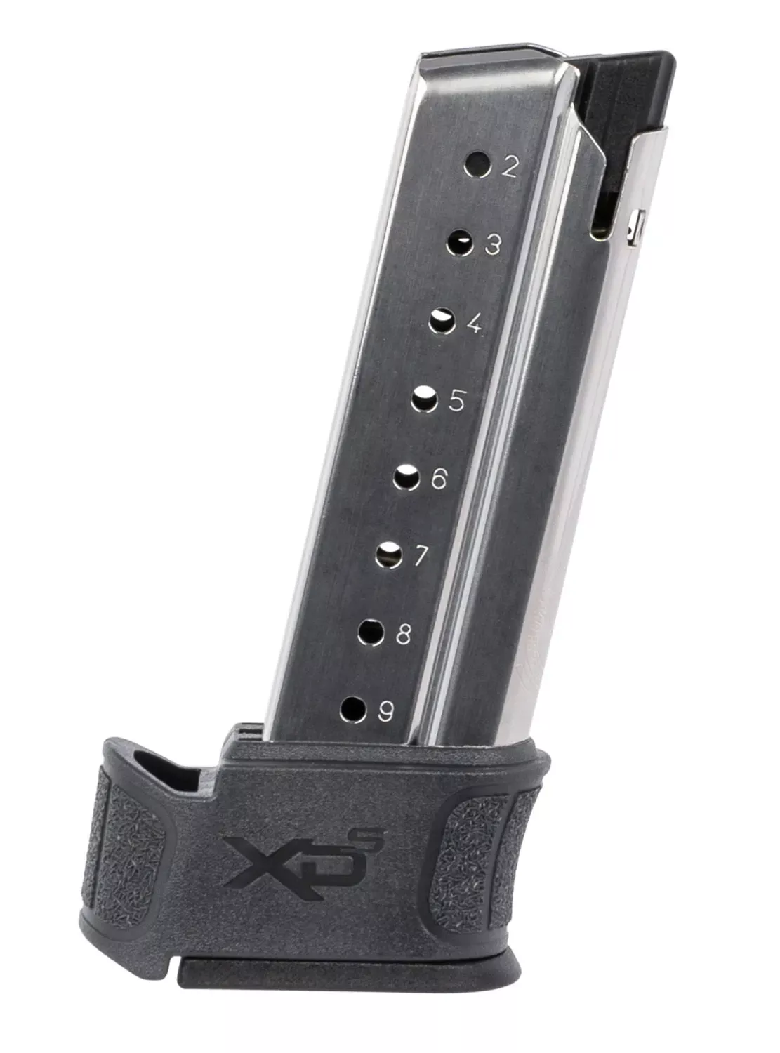 Springfield Armory XDS Mod2 9rd 9mm Luger Springfield XDS Mod2 SS/Gray Stainless Steel Magazine