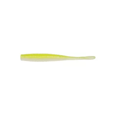 SPRO CJ Smasher 3 inch Worm Chartreuse White