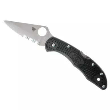 SPYDERCO 3in Delica 4 Lightweight Folding Knife (C11PSBK)