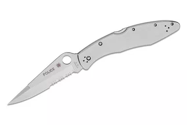 SPYDERCO 4.125in Police Folding Knife (C07PS)