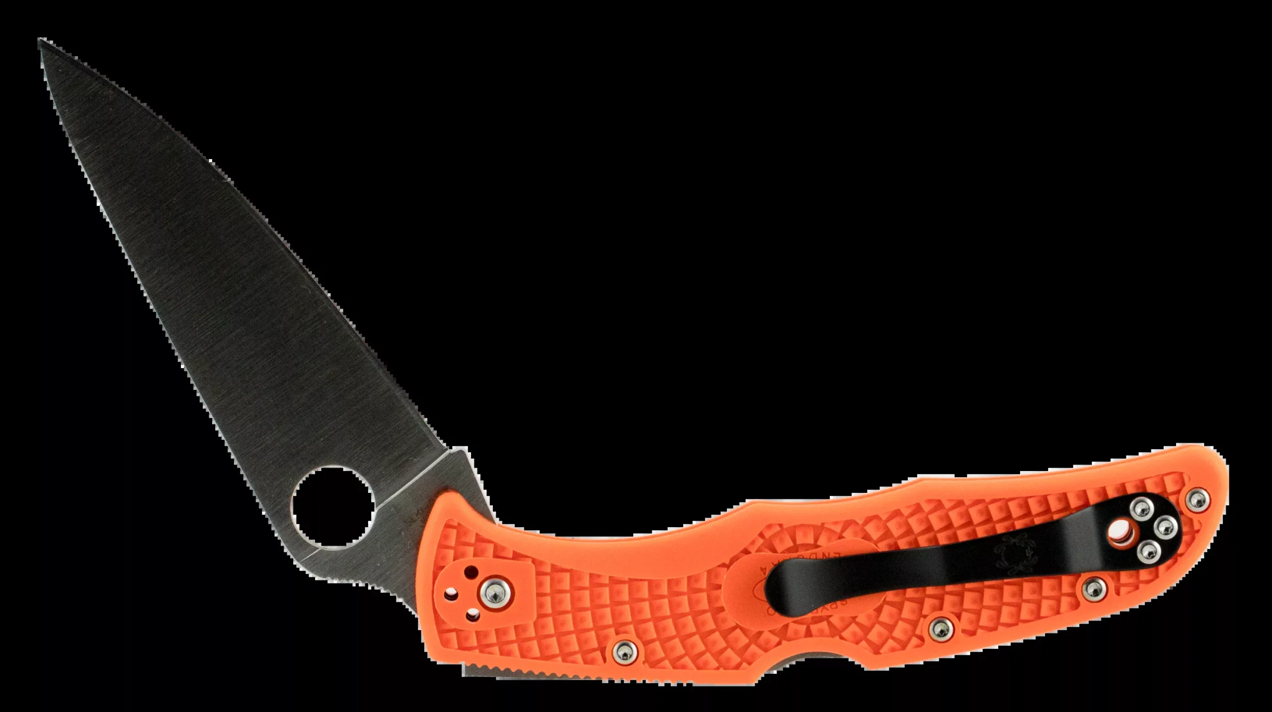 Spyderco Endura 4, Spy C10fporEndura 4 Lwt OrangePln