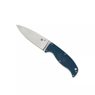 SPYDERCO Enuff 2 Blue Fixed Blade Knife (FB31PBL2K390)