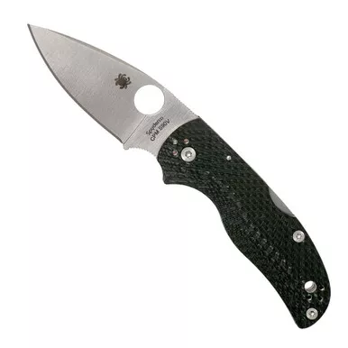 SPYDERCO Native 5 Fluted Carbon Fiber 2.95in Folding Knife (C41CFFP5)