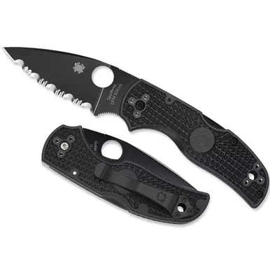 SPYDERCO Native 5 Lightweight Black Blade 2.95in Folding Knife (C41SBBK5)
