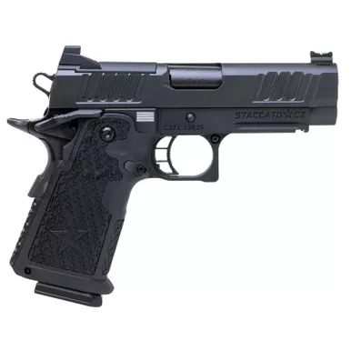 Staccato C2 DPO 9mm 3.9" TB 16+1 Aluminum Frame Black