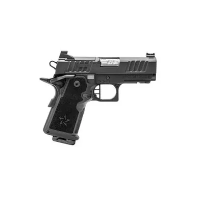 Staccato CS 9mm Optics Ready 16+1 Flat Trigger 3.5" Barrel Tactical Sights Black
