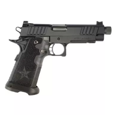 Staccato P Optics Ready Aluminum 9mmG2 Tac Texture Grip 5? Threaded Barrel 17 Rnd