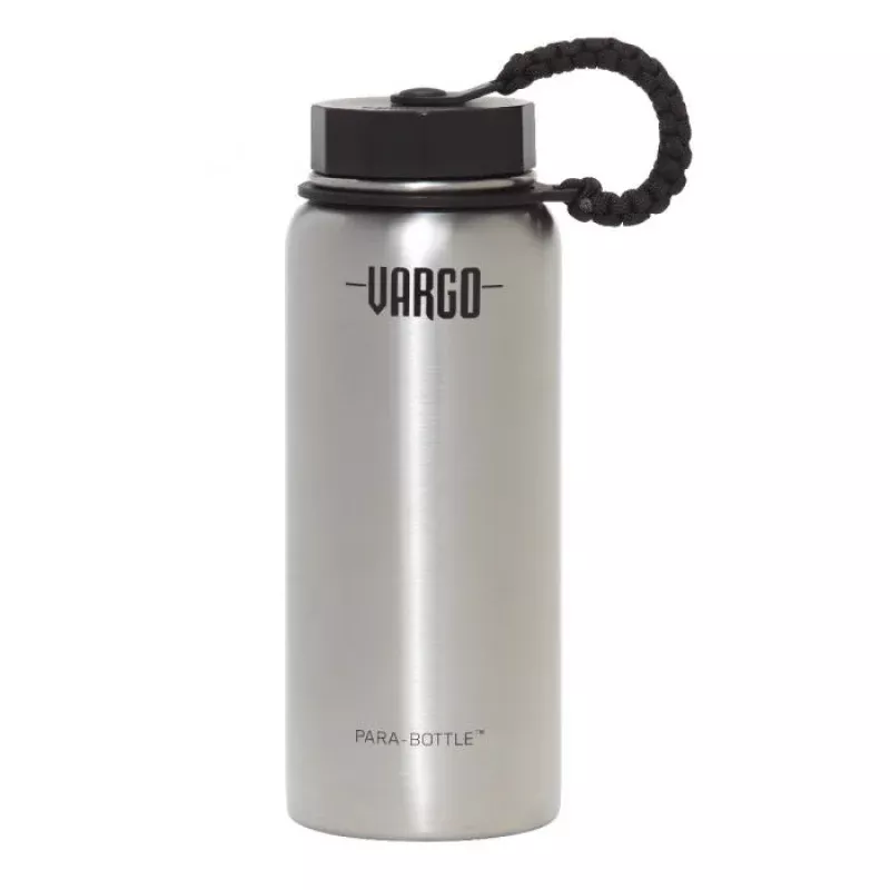 STAINLESS STEEL PARA-BOTTLE|NATURAL&BLACK