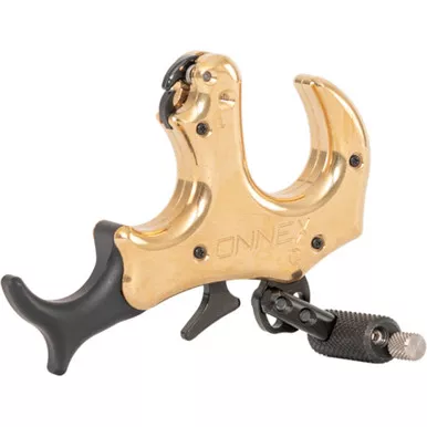 Stanislawski OnneX Clicker Thumb Release, Heavy Metal, Brass