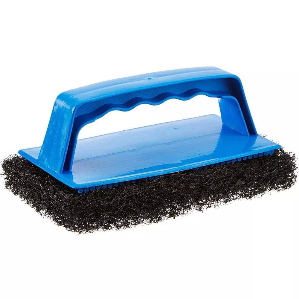 Star brite Coarse Black Scrub Pad w/Interchangeable Handle - 40131