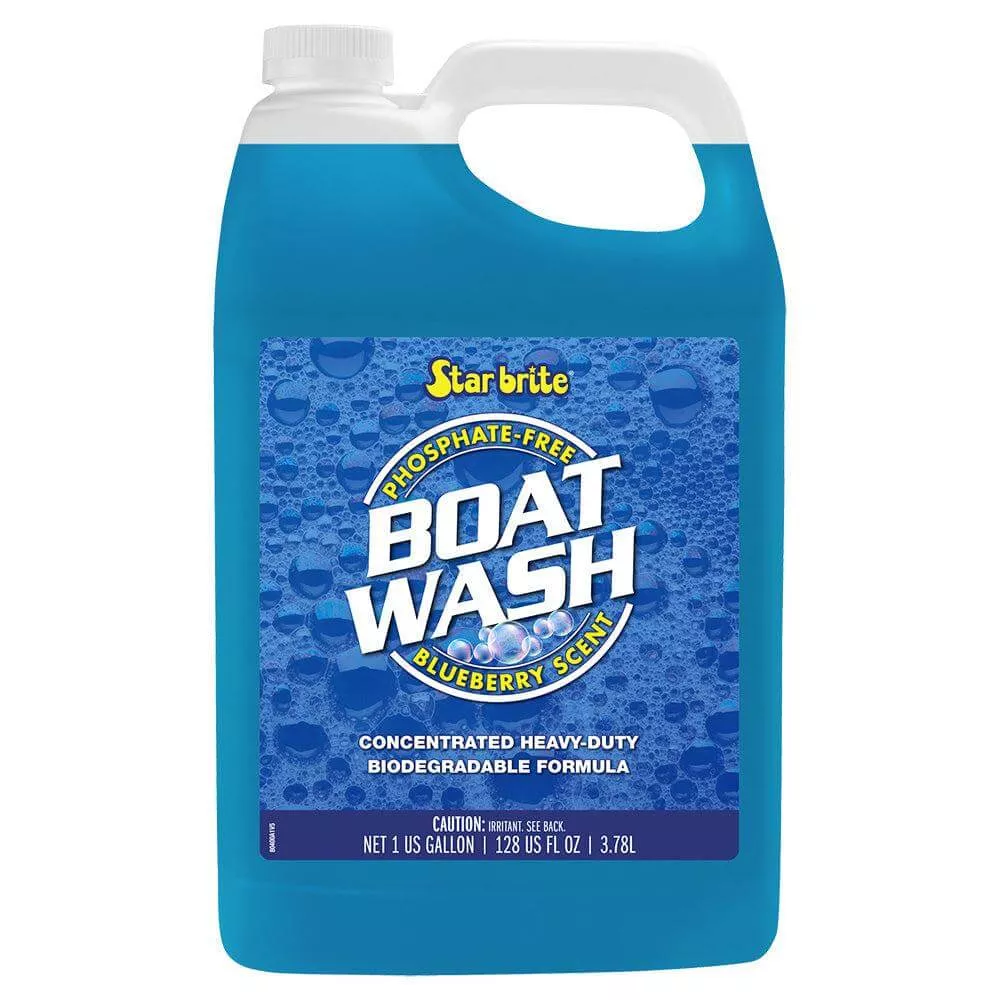 Star brite Concentrated Boat Wash - Blueberry Scent - 1 Gallon - 80400