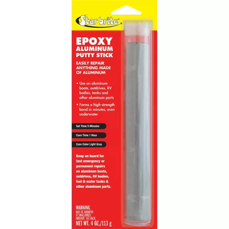 Star brite Epoxy Aluminum Putty Stick – 4 oz