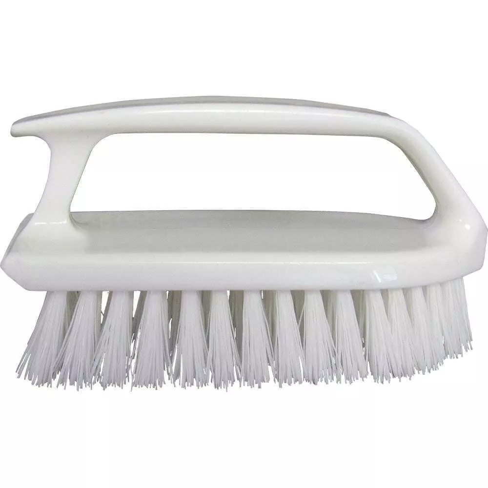 Star brite Heavy-Duty Hand Scrub Brush - 6" Stiff Bristle Cleaning Tool - 40027