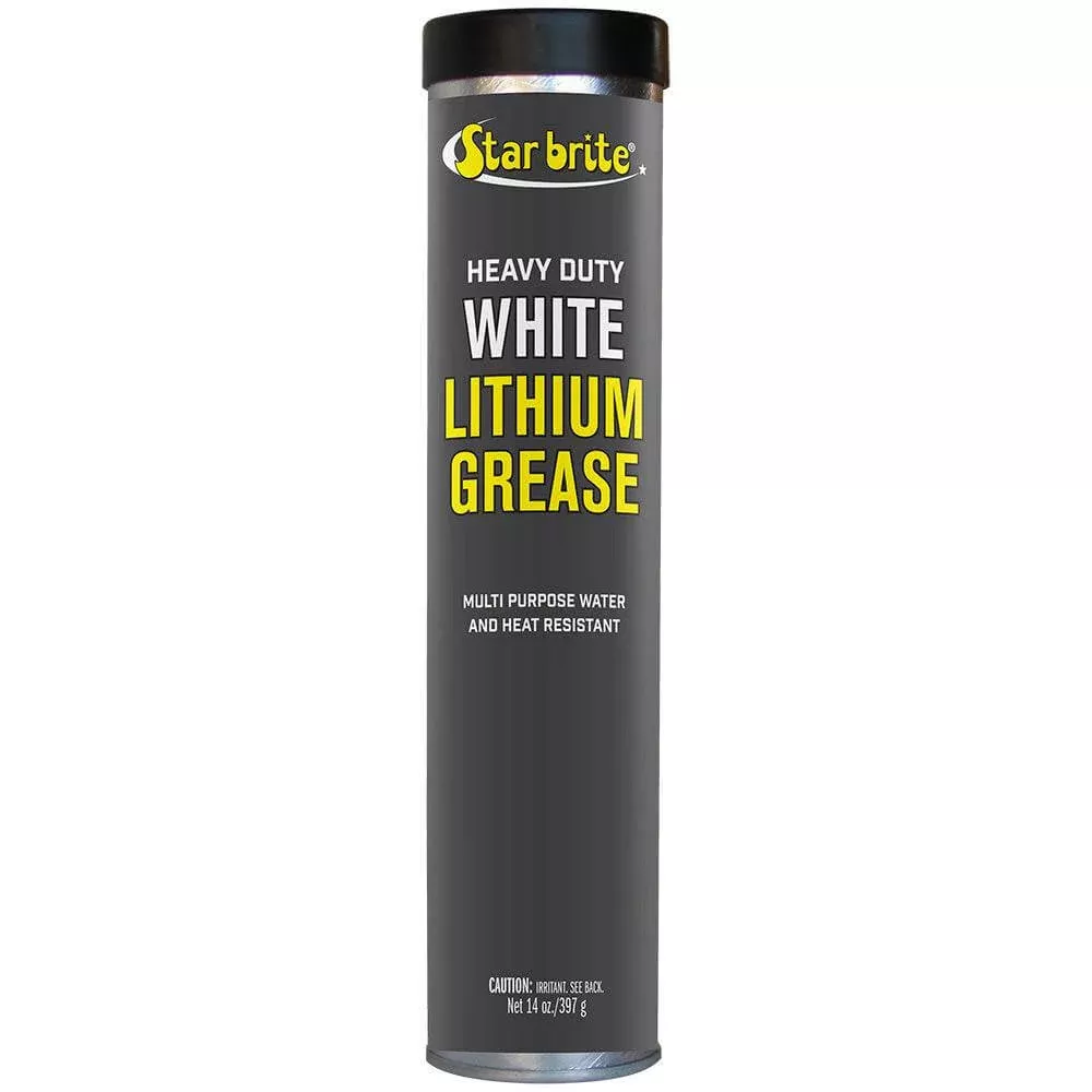 Star brite Heavy-Duty White Lithium Grease - 14 oz - 26214