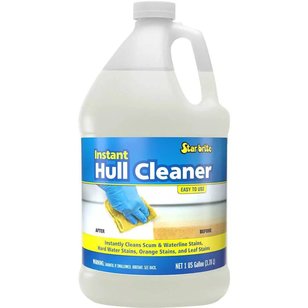 Star brite Instant Hull Cleaner - Wipe On, Rinse Off Formula - 1 Gallon - 81700