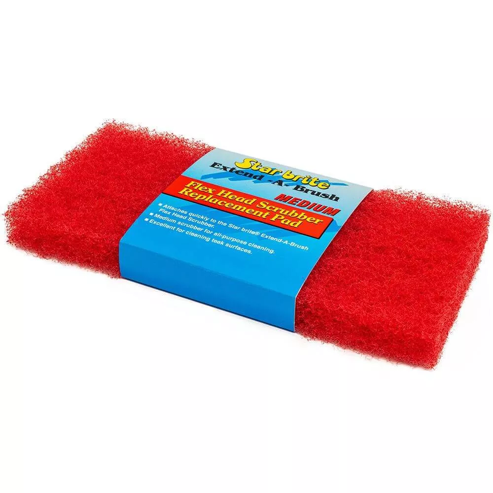 Star brite Large Scrub Red Pad - Medium Texture - 40126
