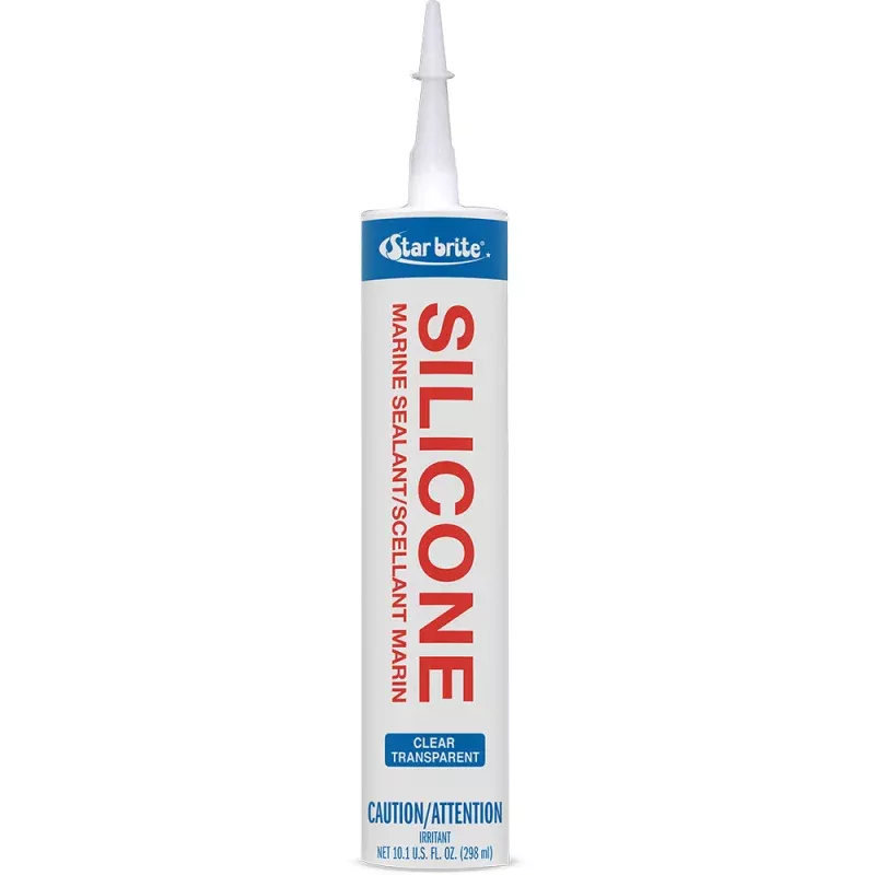 Star brite Marine Silicone Sealant – Clear – 10.3 oz