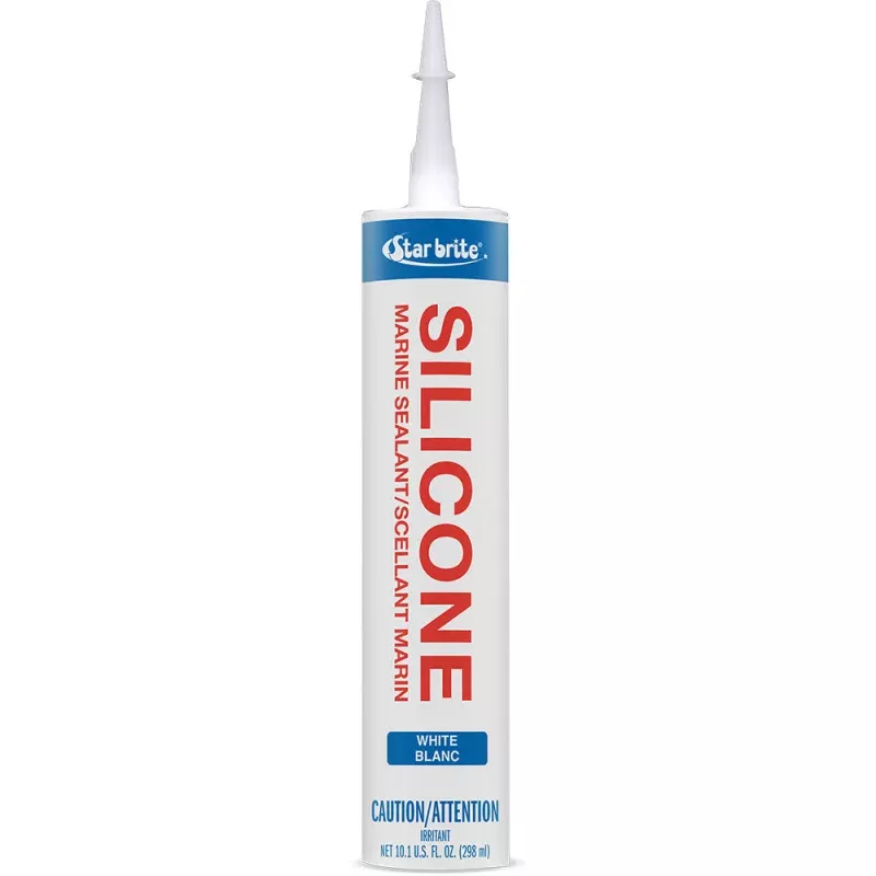 Star brite Marine Silicone Sealant – White – 10.3 oz