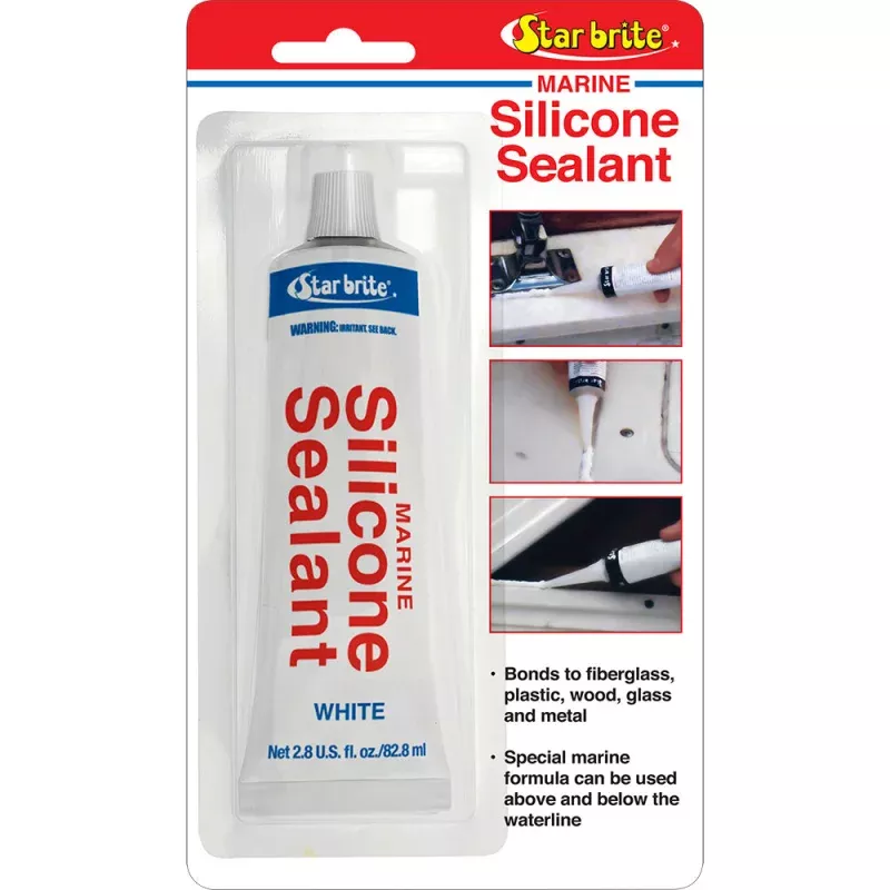 Star brite Marine Silicone Sealant – White – 2.8 oz