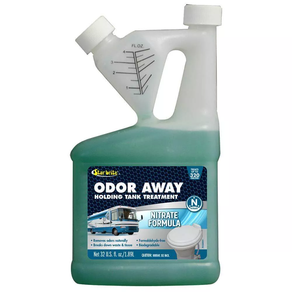 Star brite Odor Away Holding Tank Treatment - Nitrate Formula - 32 oz - 76332