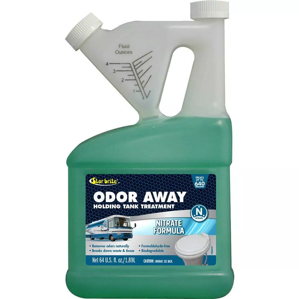 Star brite Odor Away Holding Tank Treatment - Nitrate Formula - 64 oz - 76364