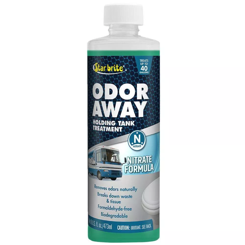 Star brite Odor Away Holding Tank Treatment - Nitrate Formula - 8 oz *4-Pack - 76308