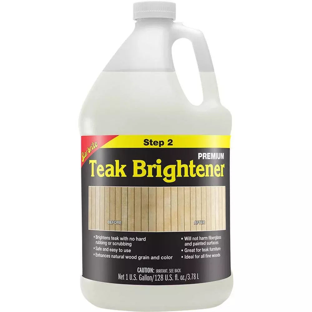 Star brite Premium Teak Brightener - 1 Gallon - 81500