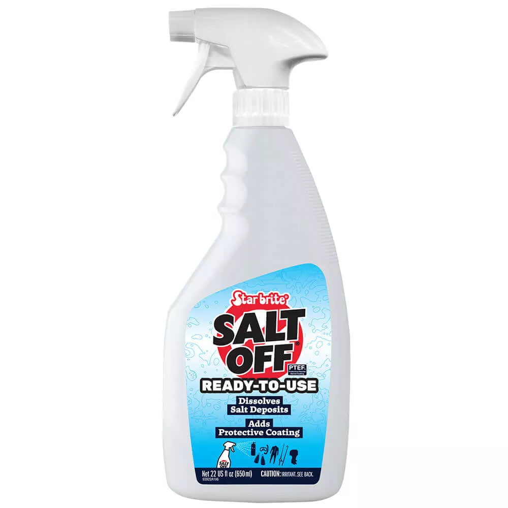 Star brite Salt Off - Ready-To-Use - Salt Remover Wash & Engine Flush - 22 oz - 93922
