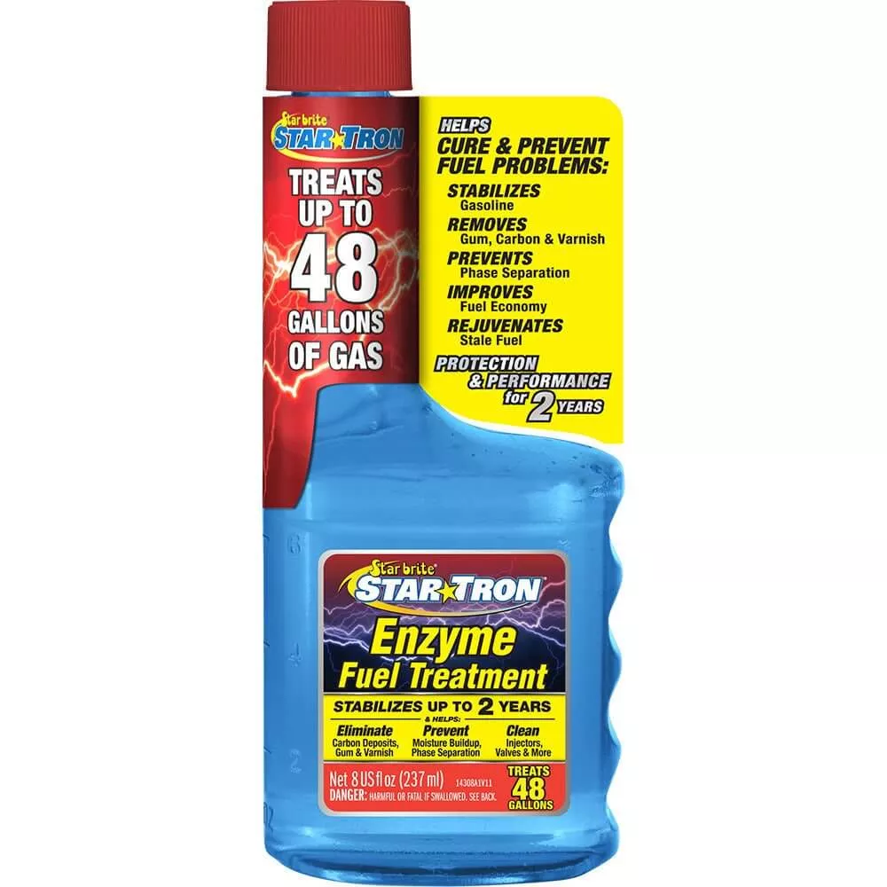 Star brite Star-Tron Enzyme Fuel Treatment - Small Engine Formula - 8 oz - 14308