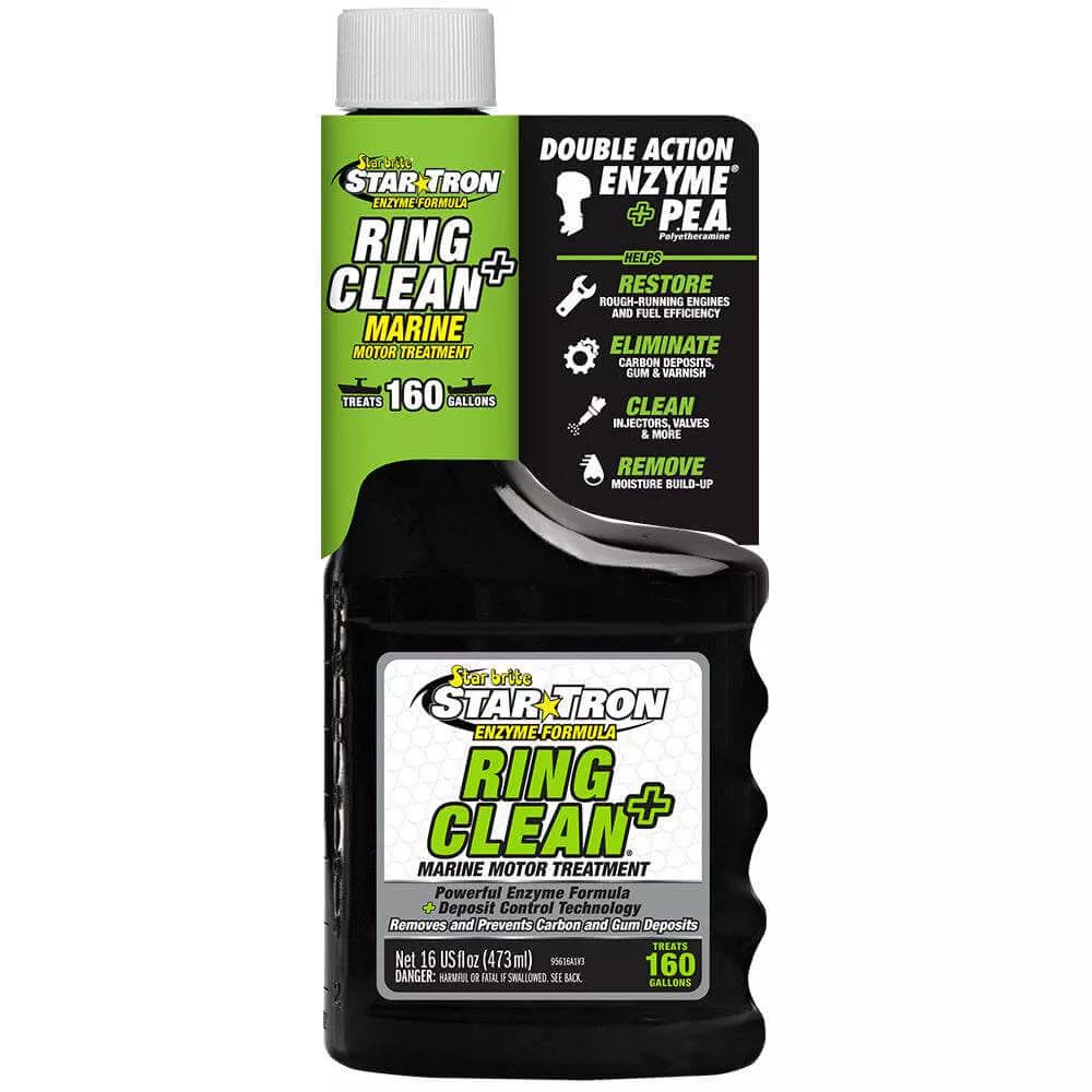 Star brite Star-Tron Ring Clean + Fuel Injector Cleaner - 16 oz - 95616