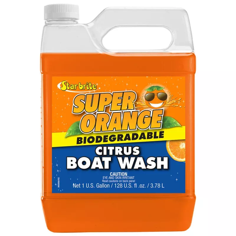Star brite Super Orange Citrus Boat Wash Concentrate – 1 Gallon
